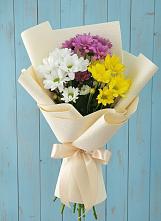 Букет цветов из:  Хризантемы в Сотниковском