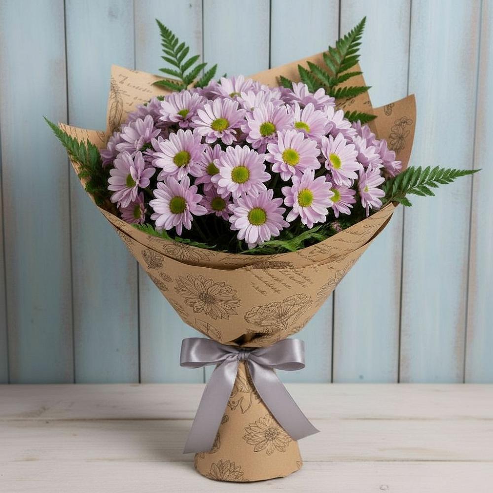 Букет цветов из: Хризантемы в Сотниковском