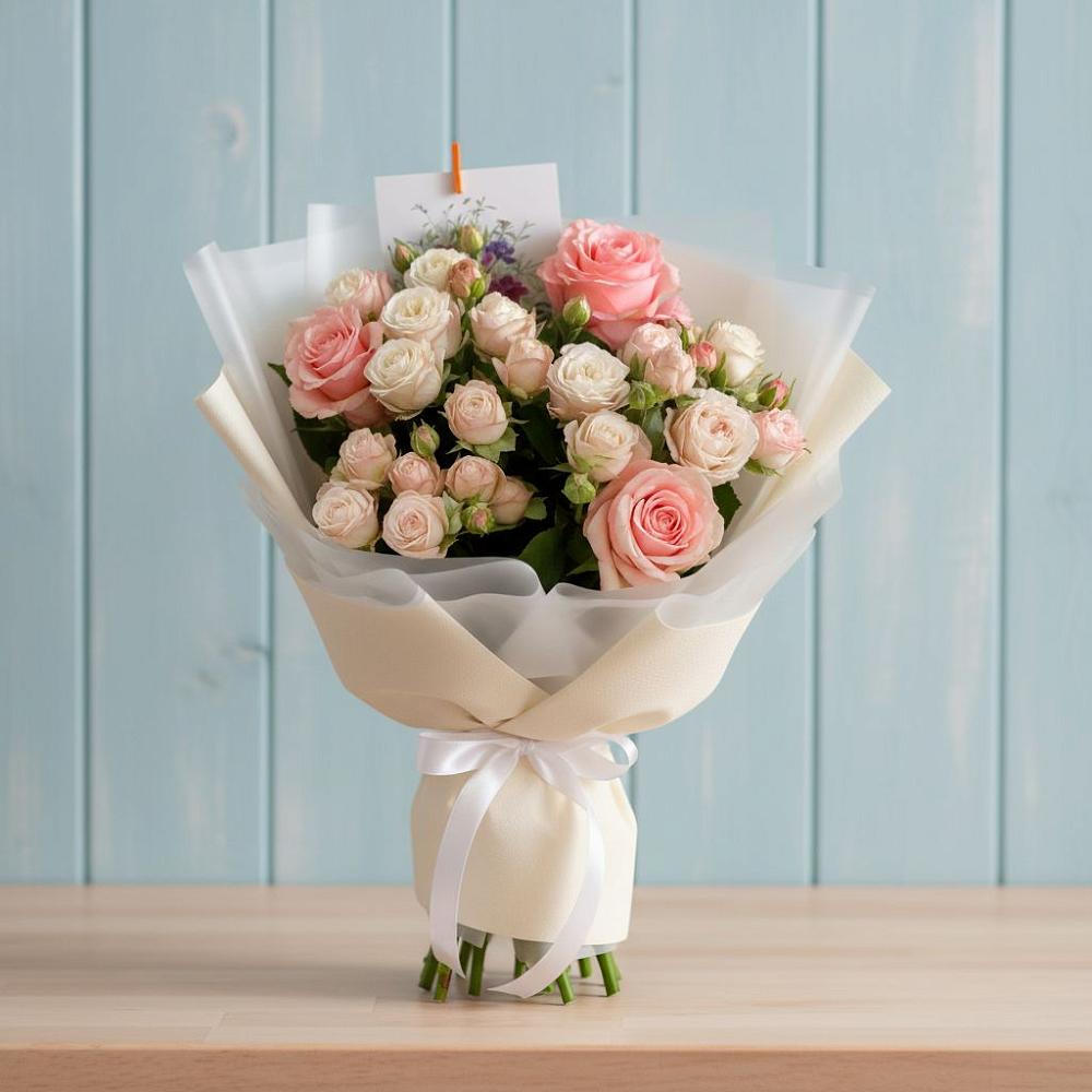 Букет цветов из: Розы в Сотниковском