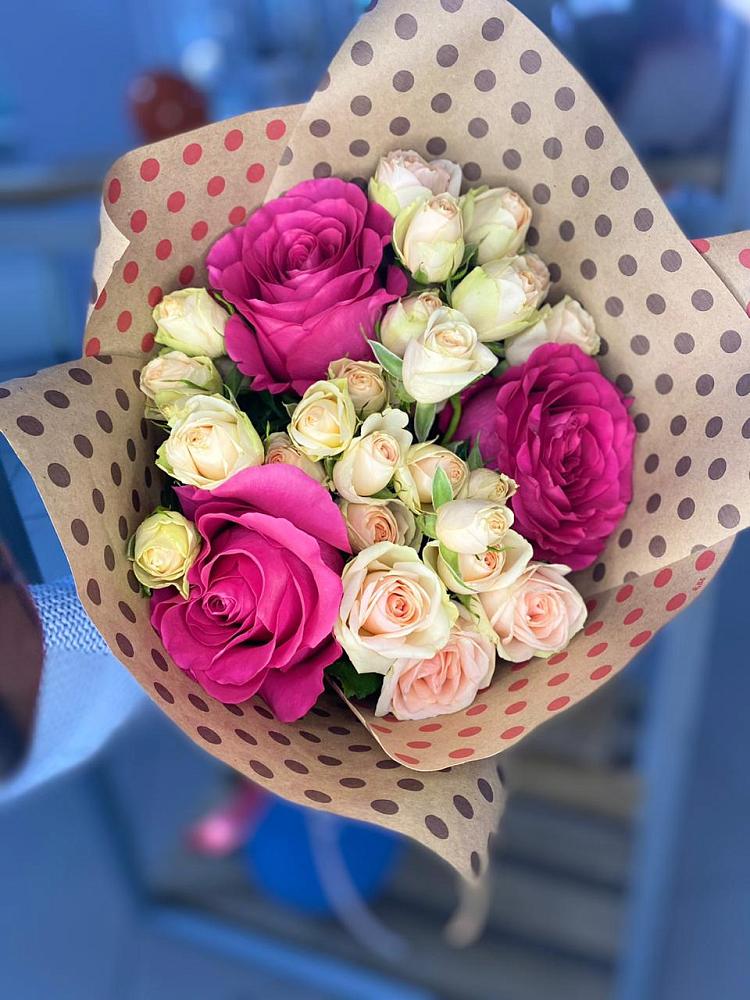 Букет цветов из: Розы в Сотниковском