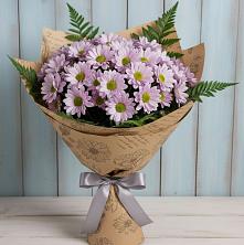 Букет цветов из:  Хризантемы в Сотниковском