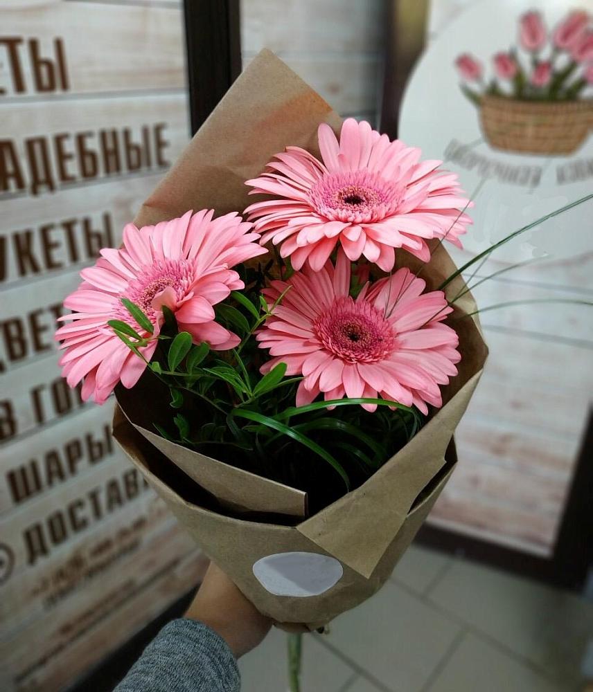 Букет цветов из: Герберы в Сотниковском