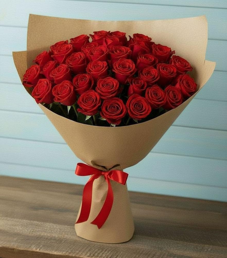Букет Красные розы Милано в Сотниковском