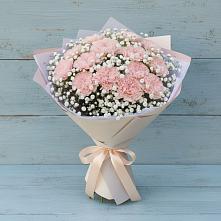 Букет цветов из:  Гвоздики в Сотниковском