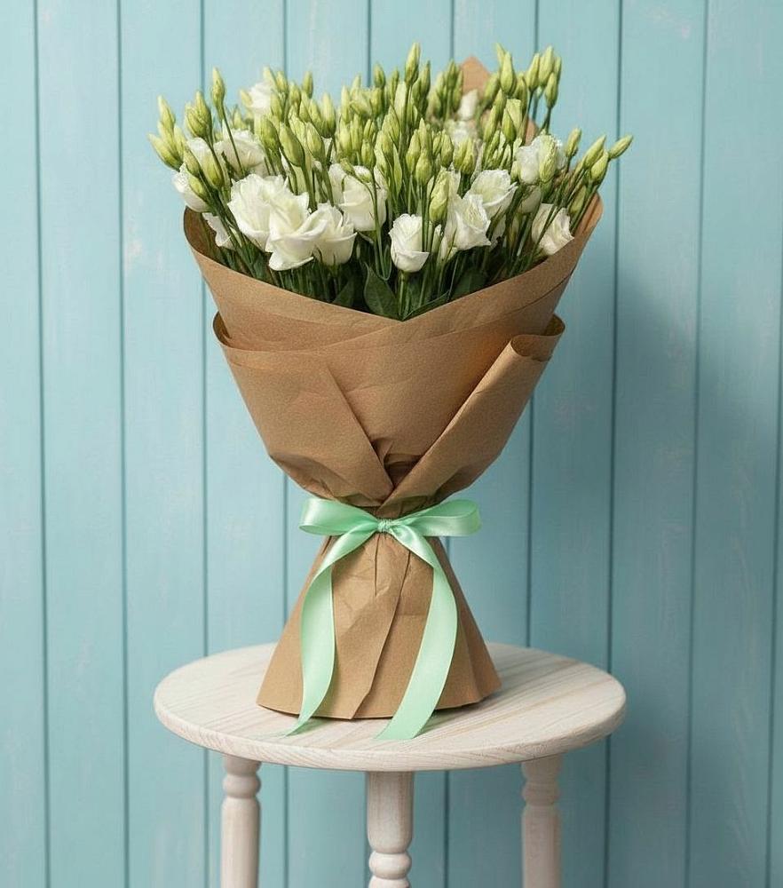 Букет цветов из: Лизиантусы в Сотниковском