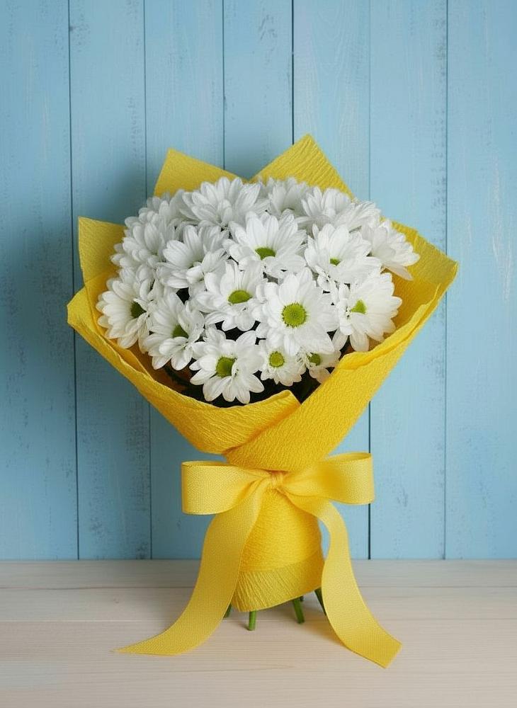 Букет цветов из: Хризантемы в Сотниковском