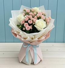 Букет цветов из:  Розы в Сотниковском