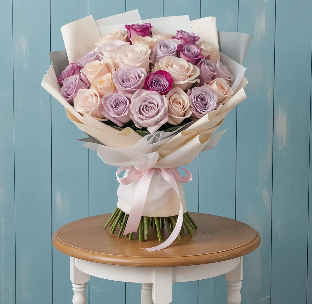 Букет цветов из: Розы в Сотниковском