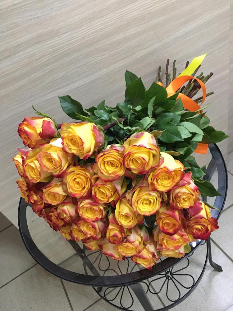 Букет Желтые розы в Сотниковском