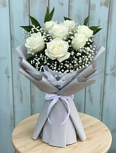 Букет цветов из:  Розы в Сотниковском