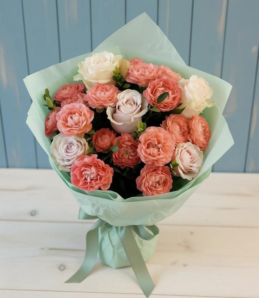 Букет цветов из: Розы в Сотниковском