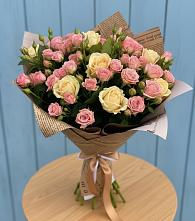 Букет цветов из:  Розы в Сотниковском