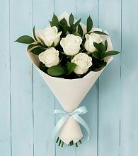 Букет цветов из:  Розы в Сотниковском