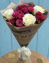 Букет цветов из:  Розы в Сотниковском