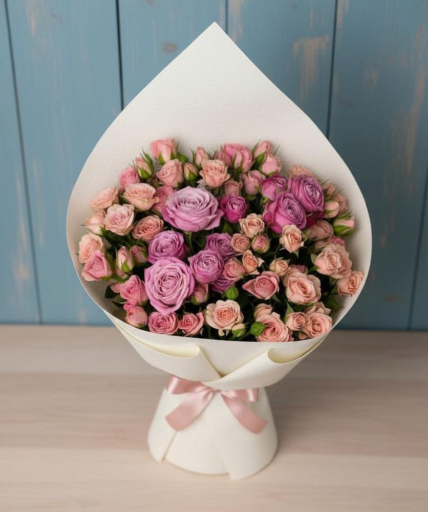 Букет цветов из: Розы в Сотниковском