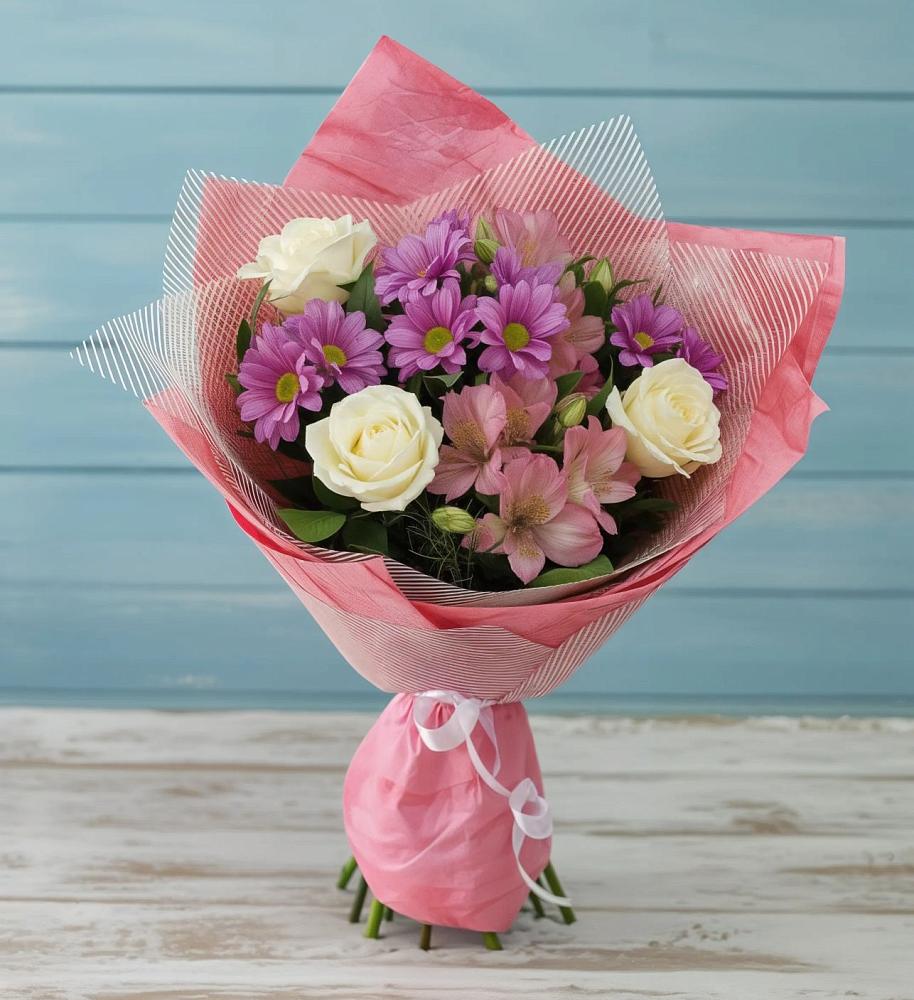 Букет цветов из: Герберы в Сотниковском