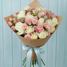 Букет цветов из:  Розы в Сотниковском