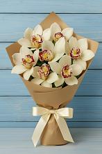 Букет цветов из:  Орхидеи и Розы в Сотниковском
